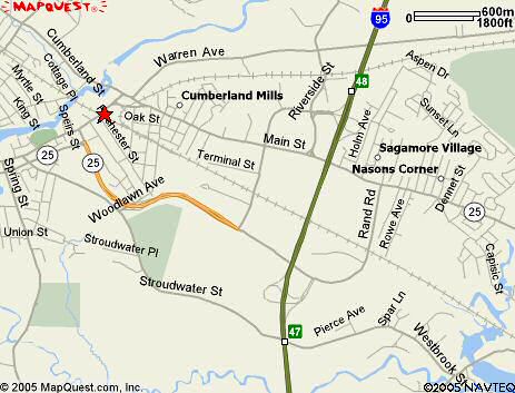 Map to TechMaine